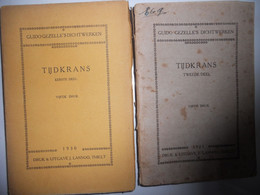 GUIDO GEZELLE 's DICHTWERKEN TIJDKRANS 2 Delen 1925/30 Brugge Kortrijk Roeselare - Poetry