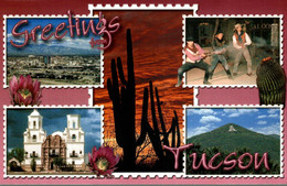 USA TUCSON ARIZONA  GREETINGS FROM TUCSON - Tucson