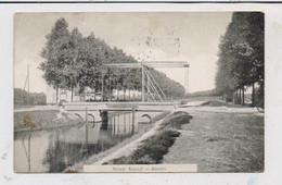 OVERIJSSEL - ALMELO, Nieuw Kanaal, Brug,1910 - Almelo