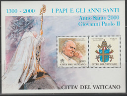 Vaticano 2000 - Papi E Gli Anni Santi  MNH - Carnets