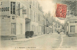 Montoire * 1905 * Rue St Denis * Hôtel Du Cheval Rouge * Boucherie - Montoire-sur-le-Loir