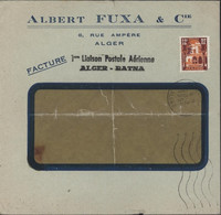 Cachet 1ère Liaison Postale Aérienne Alger Batna YT Algérie 313B CAD Alger Gare 28 2 1956 - Airmail