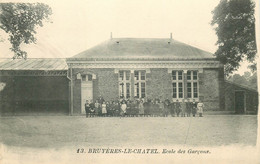 ESSONNE  BRUYERES LE CHATEL  école Des Garçons - Bruyeres Le Chatel