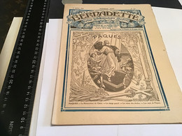 Bernadette Revue Hebdomadaire Illustrée Rare 1925 Numéro 111 Monsieur Travail Conte Anglais - Bernadette