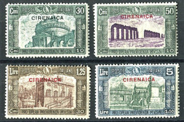 CIRENAICA 1929 MILIZIA II SERIE CPL.** MNH - Cirenaica