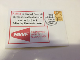 (3 G 3) Following Invasion Of Ukraine By Russia, Russia Is Banned From All Badmington Event By BWS - Badminton