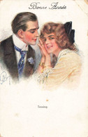Signé A. Remy - Teasing, Taquinerie, Couple, Glamour - Vintage - Remy, A.
