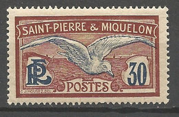ST PIERRE ET MIQUELON N° 112 NEUF** LUXE SANS CHARNIERE Tres Bon Centrage /  MNH - Unused Stamps