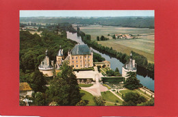 86-----BONNES---le Château De Touffou  ( XIVè Et XVè S. )---vue Aérienne--voir 2 Scans - Chateau De Touffou