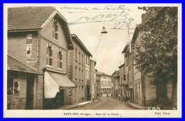 VARILHES - Rue De La Poste - Etoile Du Midi - KUB MAGGI - Animée - Edit. FERRE - Phototypie ERA - 1928 - Varilhes