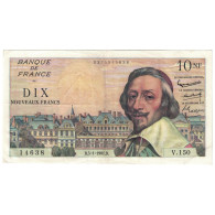 France, 10 Nouveaux Francs, Richelieu, 1961, 1961-01-05, SUP, Fayette:57.13 - 10 NF 1959-1963 ''Richelieu''