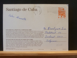 98/033 CP CUBA  TO BELGIE - Covers & Documents