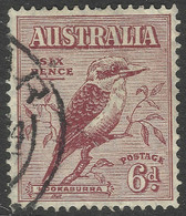 Australia. 1932 Laughing Kookaburra. 6d Used. SG 146 - Oblitérés