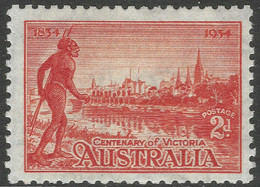 Australia. 1934 Centenary Of Victoria. 2d MH. P10½. SG 147 - Ongebruikt