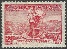 Australia. 1936 Opening Of Submarine Telephone Link To Tasmania. 2d MH. SG 159 - Neufs