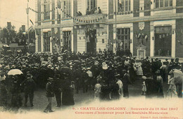 Chatillon Coligny * Souvenir Du 12 Mai 1907 , Concours D'honneur Pour Les Sociétés Musicales - Chatillon Coligny