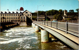 Wisconsin Appleton Fox River Bridge Showing Fox River Paper Company - Appleton