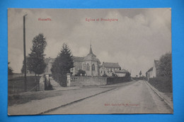 Haneffe 1909: Eglise Et Presbytère - Donceel