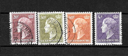 LOTE 1442 ///  LUXEMBURGO  YVERT Nº: 544A/547           ¡¡¡ OFERTA - LIQUIDATION - JE LIQUIDE !!! - Used Stamps