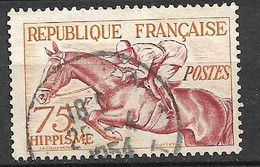 France N° 965 Hippisme JO De Melbourne     Oblitéré   B/TB Voir Scans    - Zomer 1956: Melbourne