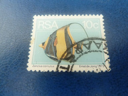 Rsa - Zanclus Comulus - Ernst Jong - 10c. - Multicolore - Oblitéré - Année 1973 - - Used Stamps