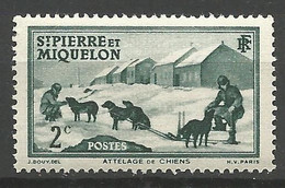 ST PIERRE ET MIQUELON  N° 167 NEUF** LUXE SANS CHARNIERE /  MNH - Unused Stamps
