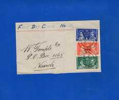 BRITISH KENYA - UGANDA, 1937, FDC TO NAIROBI - Kenya & Ouganda