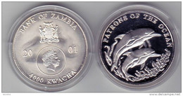 @Y@   Zambia  4000 Kwacha  2001 Proof   Zilver - Zambia