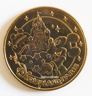 Monnaie De Paris 77.Disneyland 22 - Mickey Sorcier Le Château 2016 Revers 20 Ans - 2016