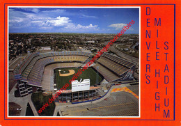 Denver - Mile-High Stadium - Colorado - United States - Baseball - Denver