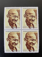 Madagascar Madagaskar 2019 / 2020 Mi. 2717 Block Of 4 150ème Anniversaire Mohandas Mahatma Gandhi 150th Anniversary - Mahatma Gandhi