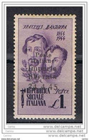 C.L.N.  IMPERIA:  1944  F.LLI  BANDIERA  -  £. 1  VIOLETTO  L. -  SASS. 14 - National Liberation Committee (CLN)