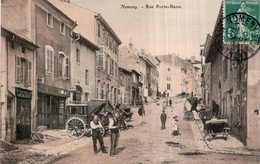 CPA   54   NOMENY---RUE PORTE-BASSE - Nomeny