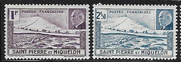 SAINT-PIERRE-ET-MIQUELON N°210 Et 211 N* - Neufs