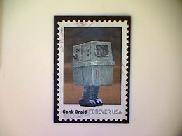 United States, Scott #5580, Used(o), 2021, Star Wars: Gonk Droid, (55¢), Multicolored - Used Stamps