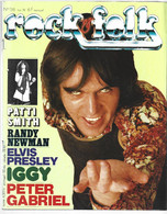 REVUE ROCK&FOLK /   PATTI SMITH ** RANDY NEWMAN  ** ELVIS PRESLEY  ** IGGY  ** PETER GABRIEL  N°136  ** MAI 1978 - Muziek