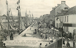 CALVADOS  PORT EN BESSIN  Quai Felix Faure - Port-en-Bessin-Huppain