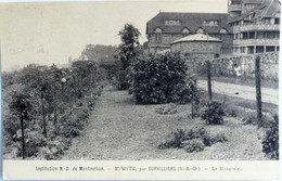 C. P. A. : 95 SAINT-WITZ : Institution N. D. De Montmélian, La Roseraie, Timbre En 1938 - Saint-Witz