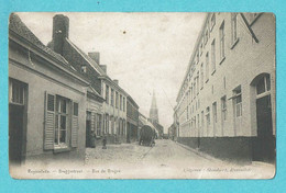 * Ruiselede - Ruysselede (West Vlaanderen) * (Uitgever Standaert) Bruggestraat, Rue De Bruges, église, Zeldzaam, TOP - Ruiselede