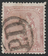 Spain 1873 Sc 192 Espana Ed 132 Yt 131 Used French "PD" Cancel - Oblitérés