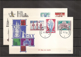 Belgique ( 1082/1088 Sur FDC De 1958 à Voir) - 1951-1960
