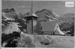 Kirchlein Von Lauenen Mit Wildhorn - Im Winter En Hiver - Lauenen