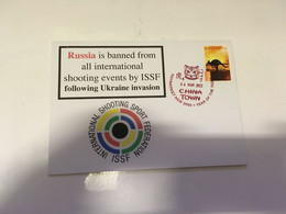 (3 G 18) Following Invasion Of Ukraine By Russia, Russia Is Banned From All Shooting Event By ISSF - Zonder Classificatie