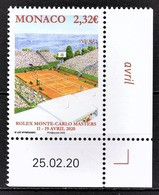 MONACO 2020 -Y.T. N° 3231 / ROLEX MONTE-CARLO MASTERS 2020 - NEUF ** - Nuovi