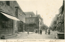 S7728 Cpa 23 Dun Le Palleteau - Grande Rue - Dun Le Palestel