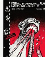 LOISEL. Mini-calendrier Pour Le 7e Festival International Du Film Fantastique Et De S-F. Bruxelles 1989. - Agendas & Calendriers