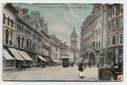 Commercial Street, Newport, Mon. Jahr 1908 - Monmouthshire