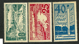 W17242 Danzig Scott # 216-18 Mnh** "Offers Welcome" - Sonstige & Ohne Zuordnung