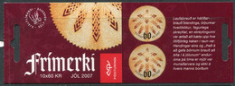 ICELAND  2007 Christmas Booklet MNH / **.  Michel 1184 MH - Postzegelboekjes