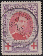 Belgie  .   OBP  .    134A  .  Perf. 12      .    O   .      Gebruikt  .    /  .   Oblitéré - 1914-1915 Croix-Rouge